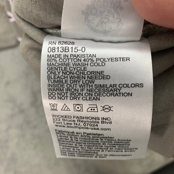 Tom & Jerry x Southpole Shirt Mens Size Large Gray Cartoon Onomatopoeia Y2K Look - Picture 11 of 13